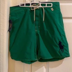 Men’s polo Ralph Lauren swim trunks
